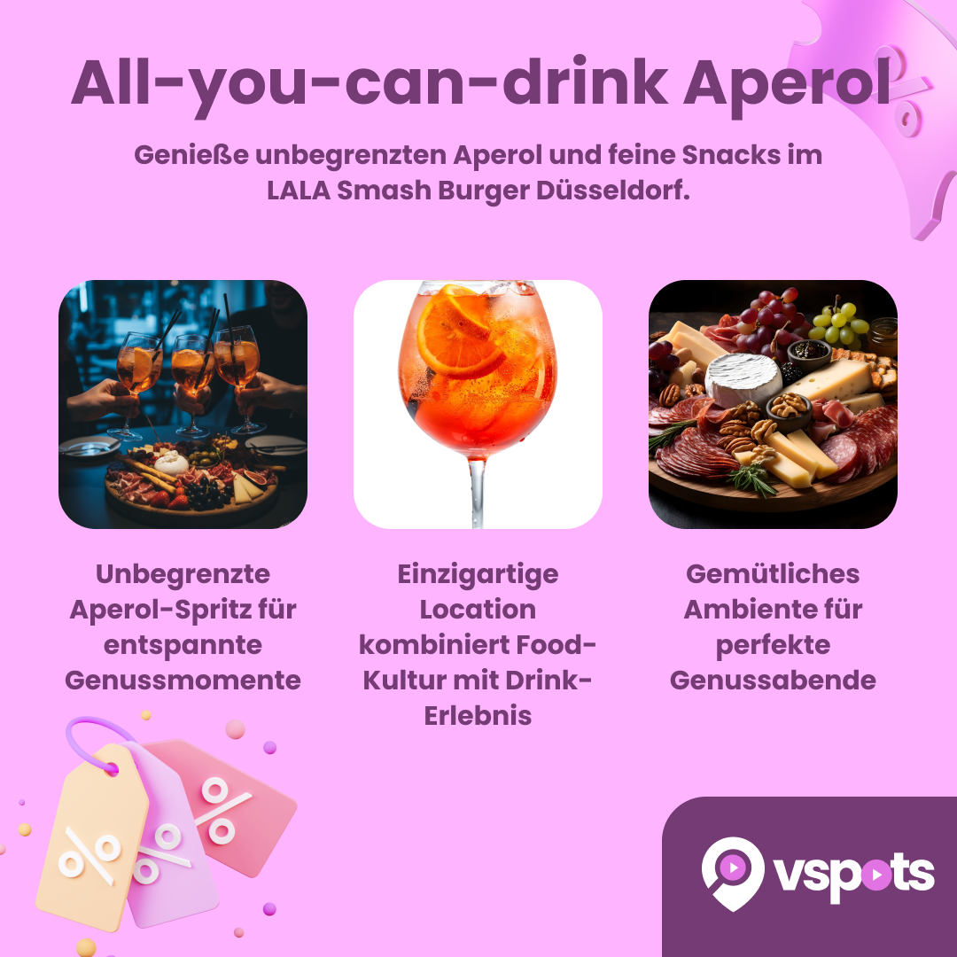All-you-can-drink Aperol und Charcuterie Board für bis zu 4 Personen – Bild 5