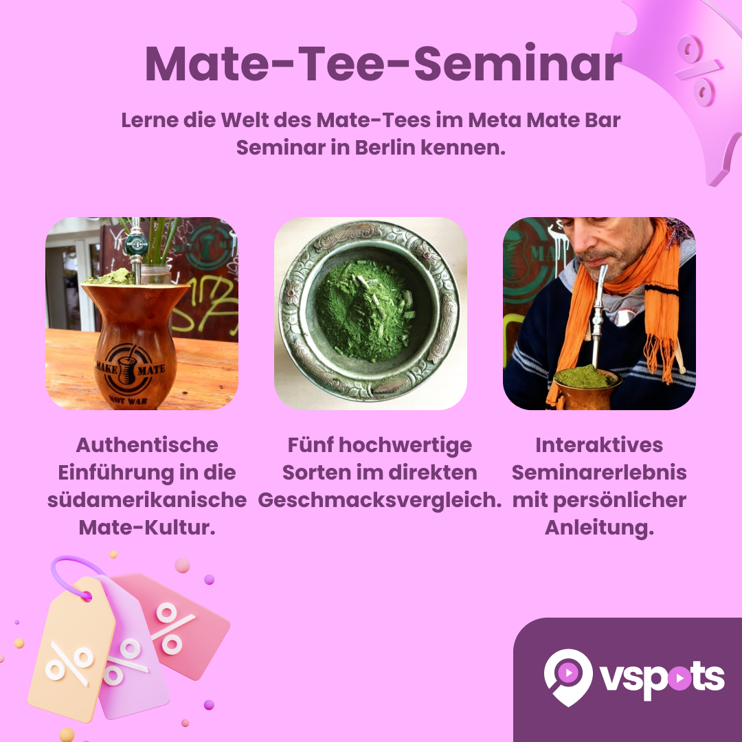 Mate-Tee-Seminar mit All-you-can-drink Mate und Limonade – Bild 5