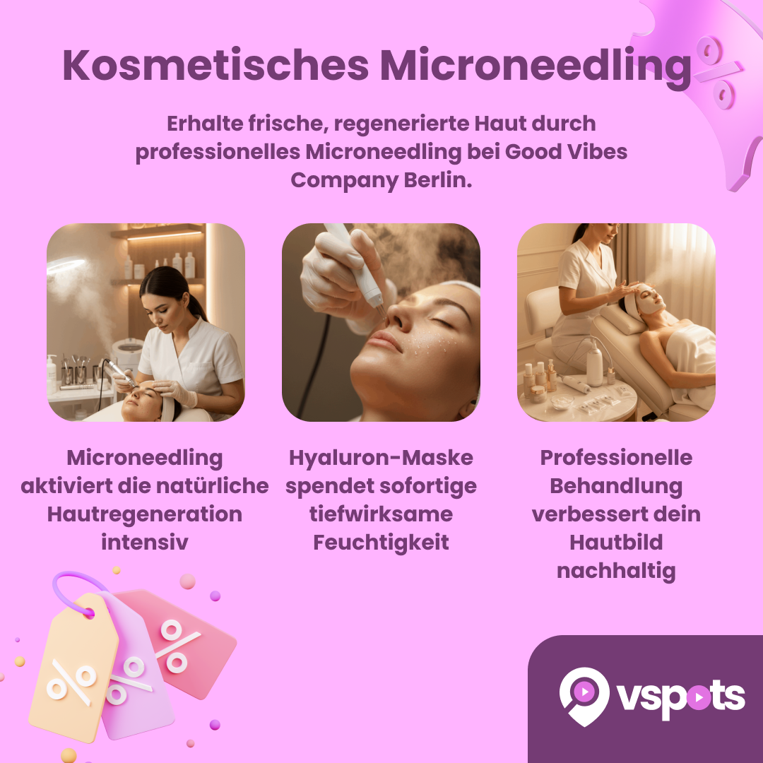 Kosmetisches Microneedling für Gesicht, Hals und Dekolleté – Bild 5