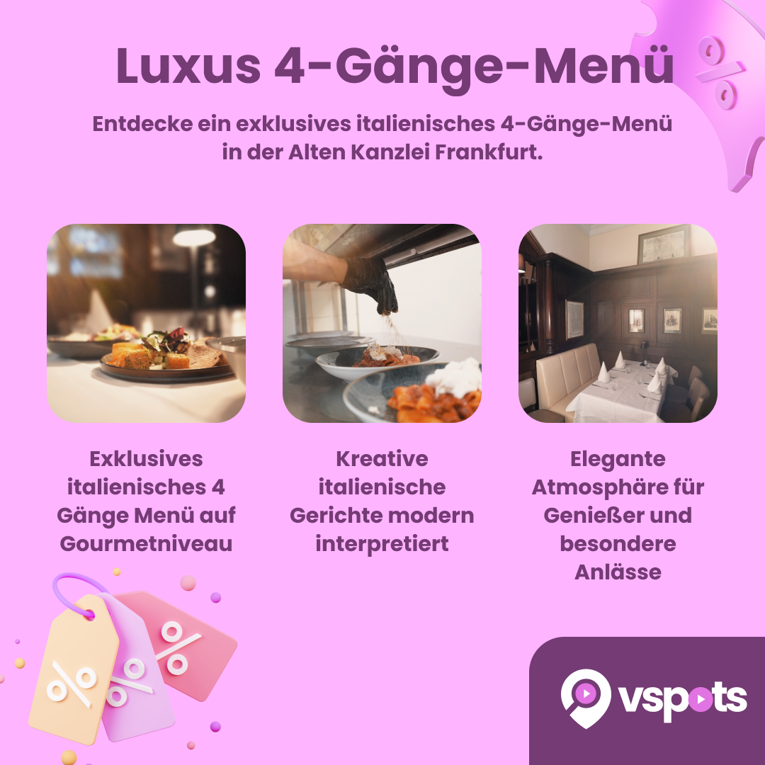 Luxus 4-Gänge-Menü – Bild 6