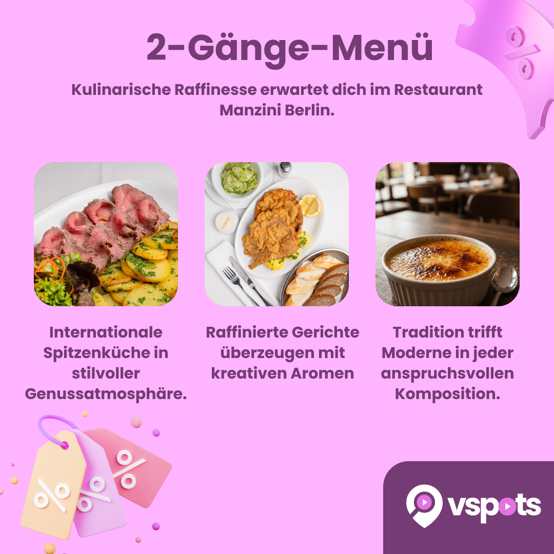 Internationales 2-Gänge-Menü für 2 Personen – Bild 5