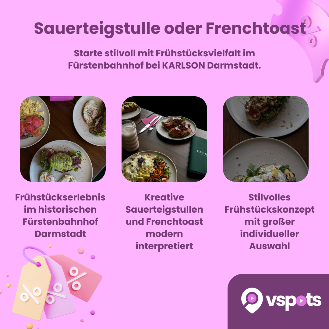 Sauerteigstulle oder Frenchtoast mit Heißgetränk & Breakfast Tapas – Bild 6
