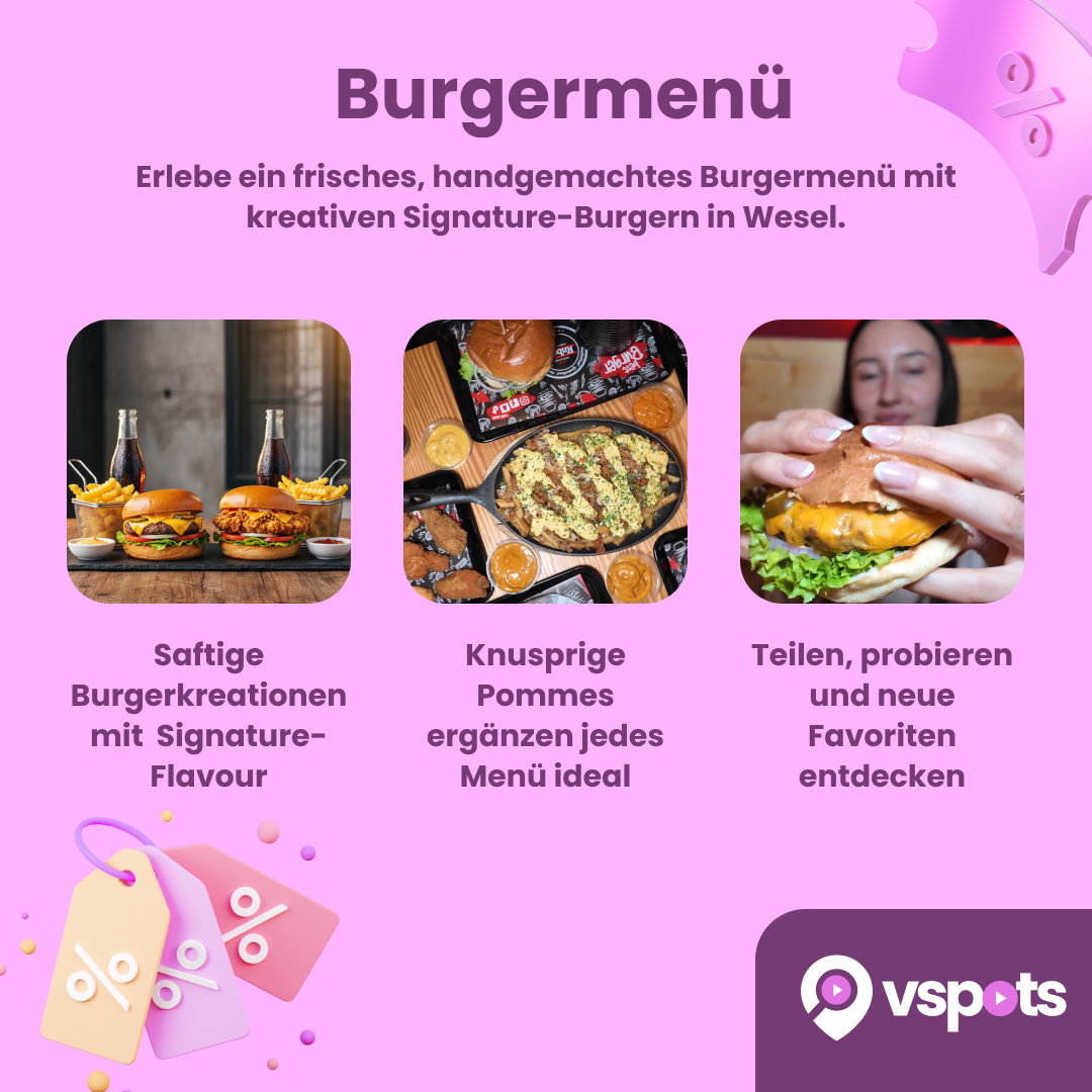 Burgermenü für 2 Personen – Bild 6