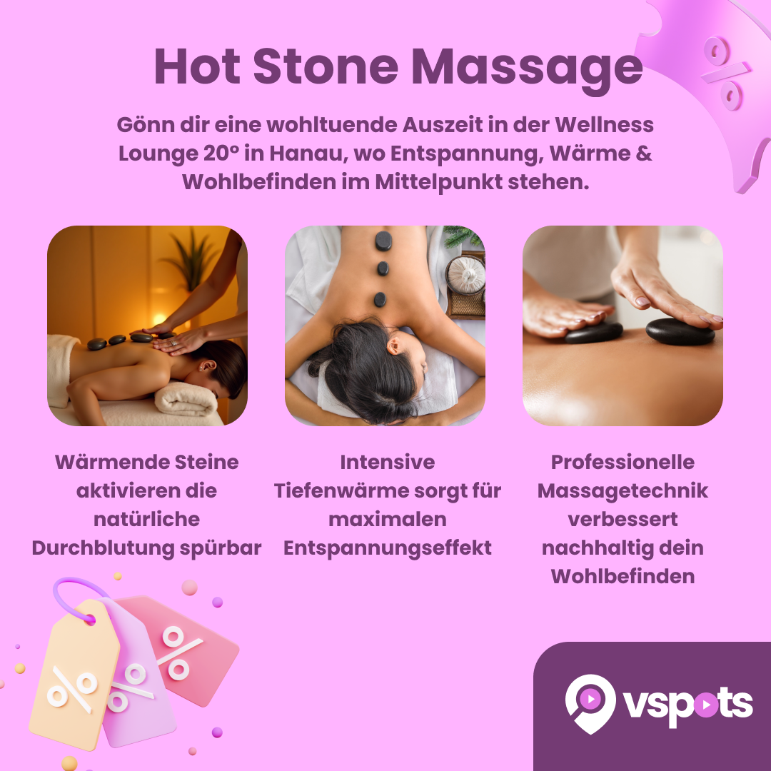 60 Minuten Hot Stone Massage – Bild 5