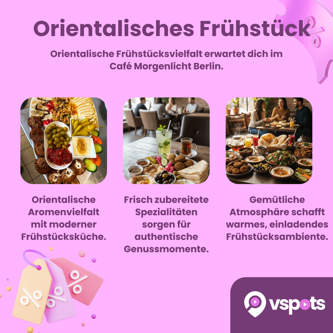 Orientalisches Frühstück & Getränk für 2 Personen – Bild 5