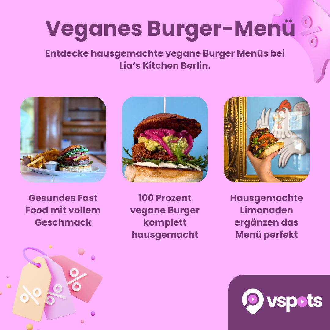 Veganes Burger-Menü – Bild 5