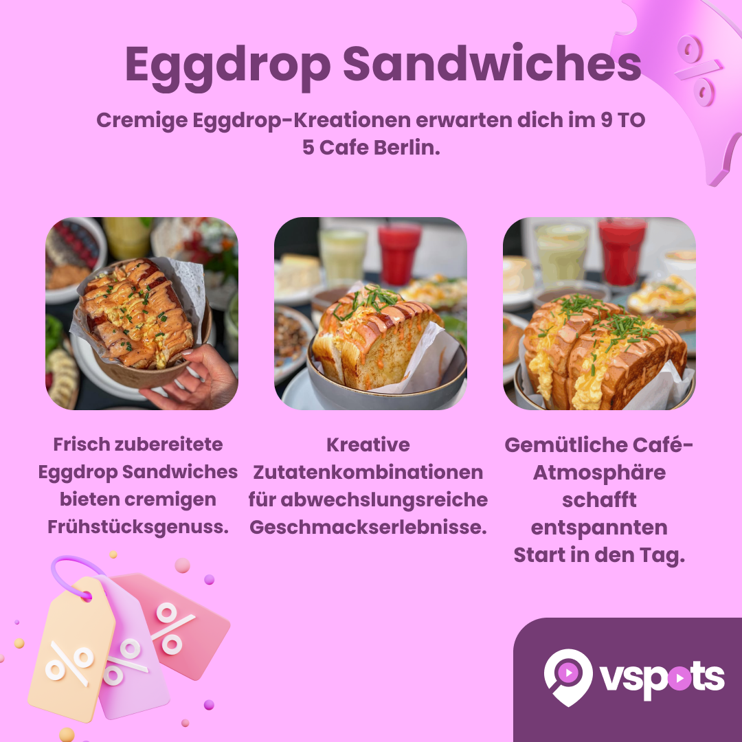 2 Eggdrop Sandwiches nach Wahl – Bild 5
