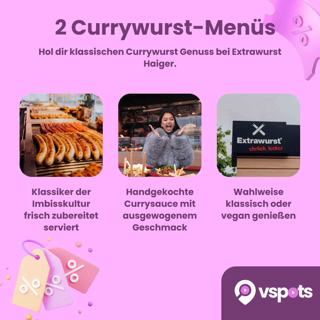 2 Currywurst-Menüs – Bild 5
