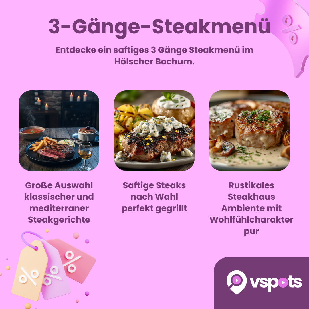 3-Gänge-Steakmenü & Digestif – Bild 6
