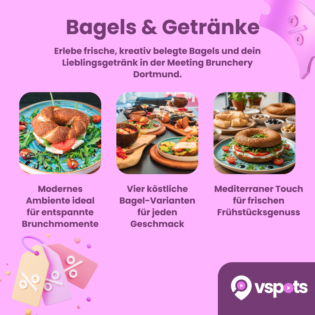 2 Bagels und 2 Getränke nach Wahl – Bild 5