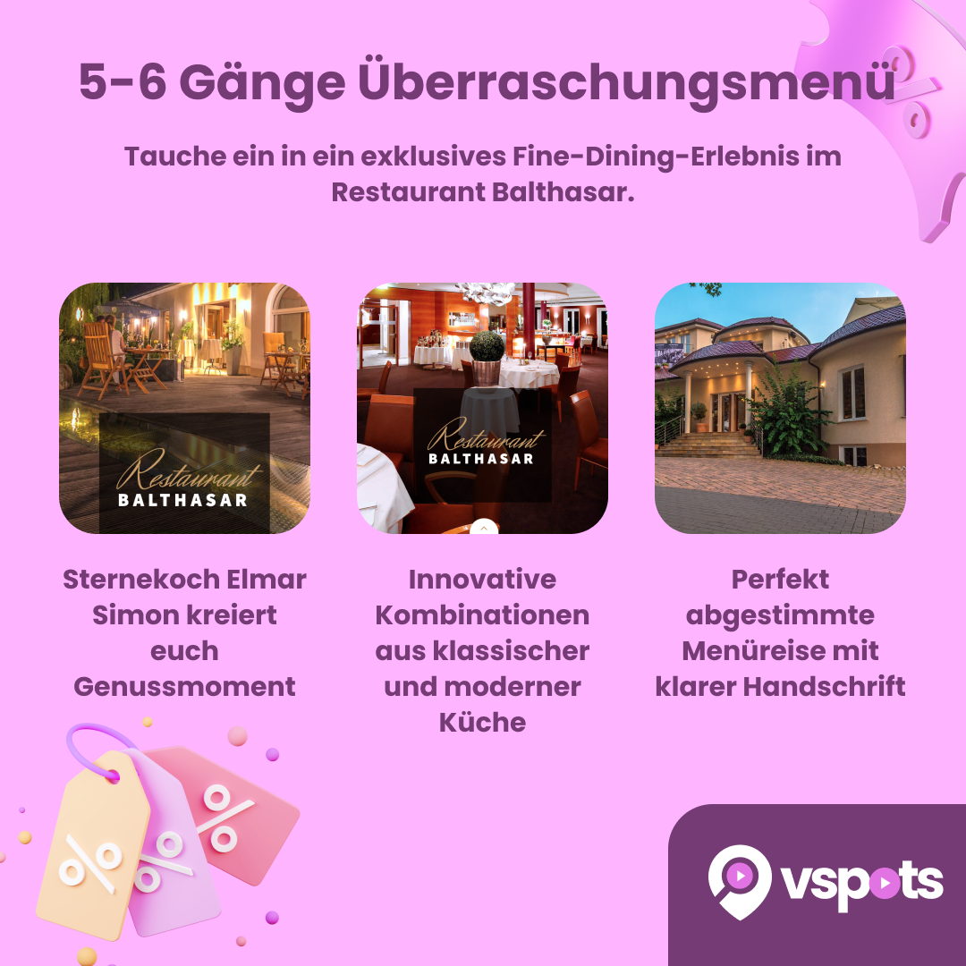 5 oder 6 Gänge Überraschungsmenü vom Sternekoch – Bild 11