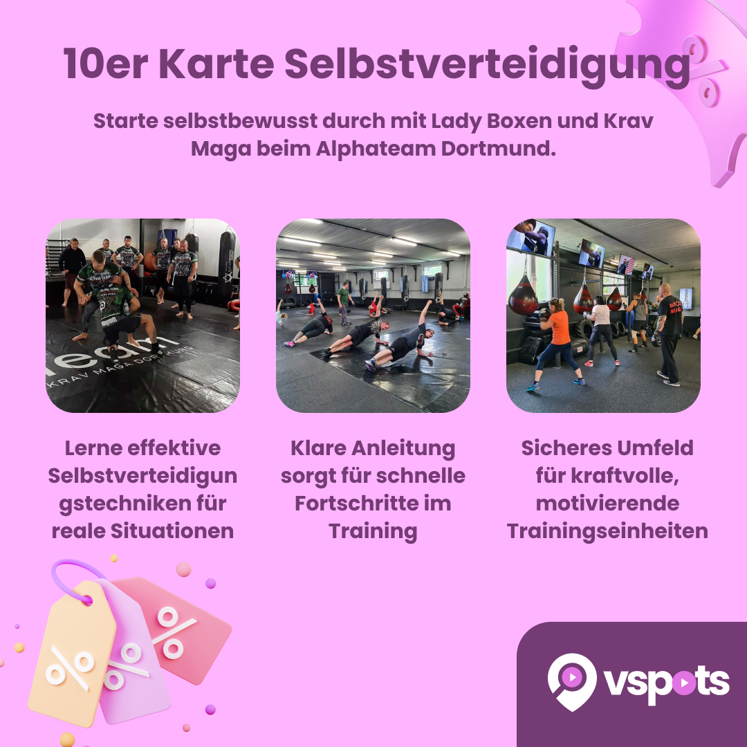 10er Karte für Kurse – Selbstverteidigung und Fitness – Bild 7