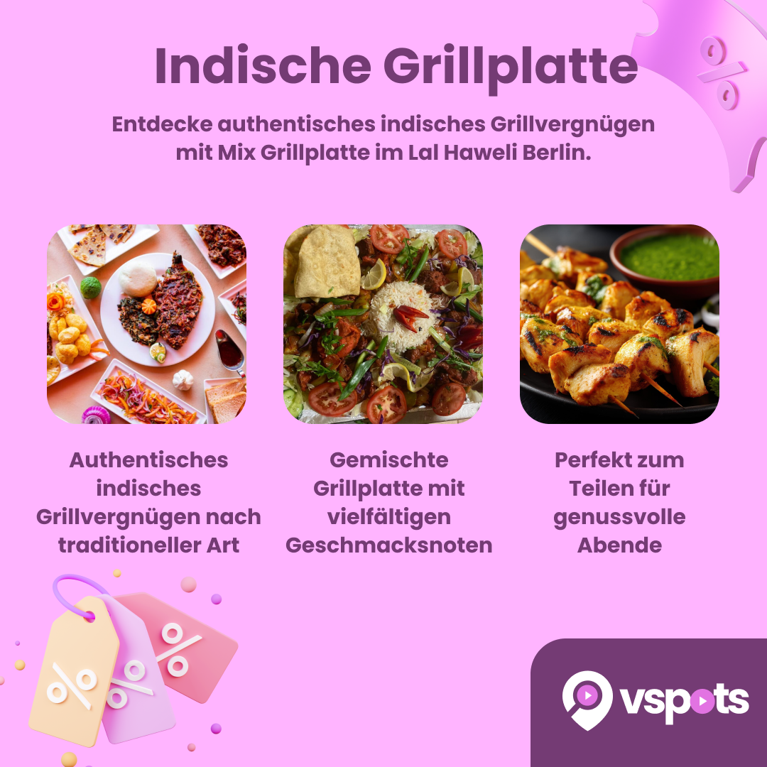 Indische Grillplatte für 2 Personen – Bild 5