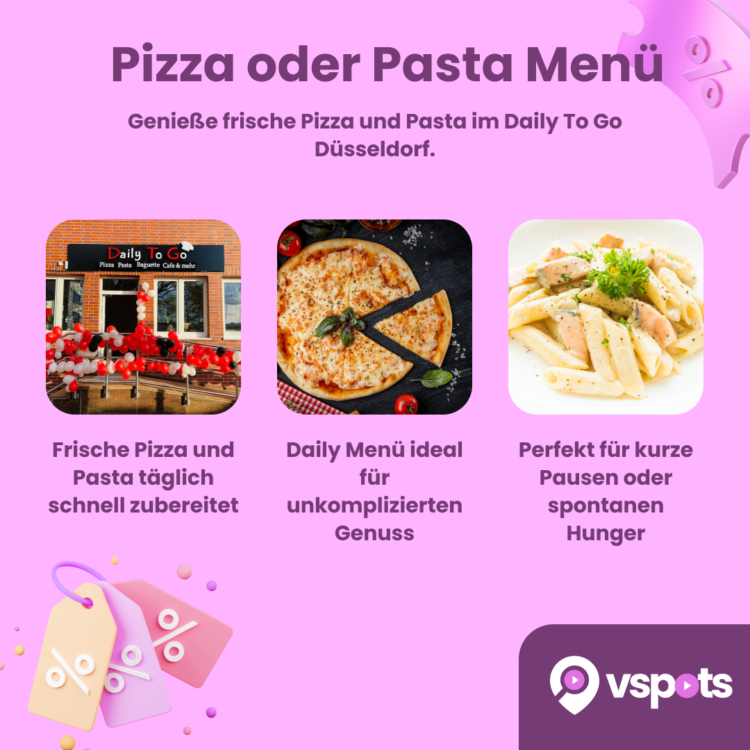 Pizza oder Pasta Menü für 2 Personen – Bild 5