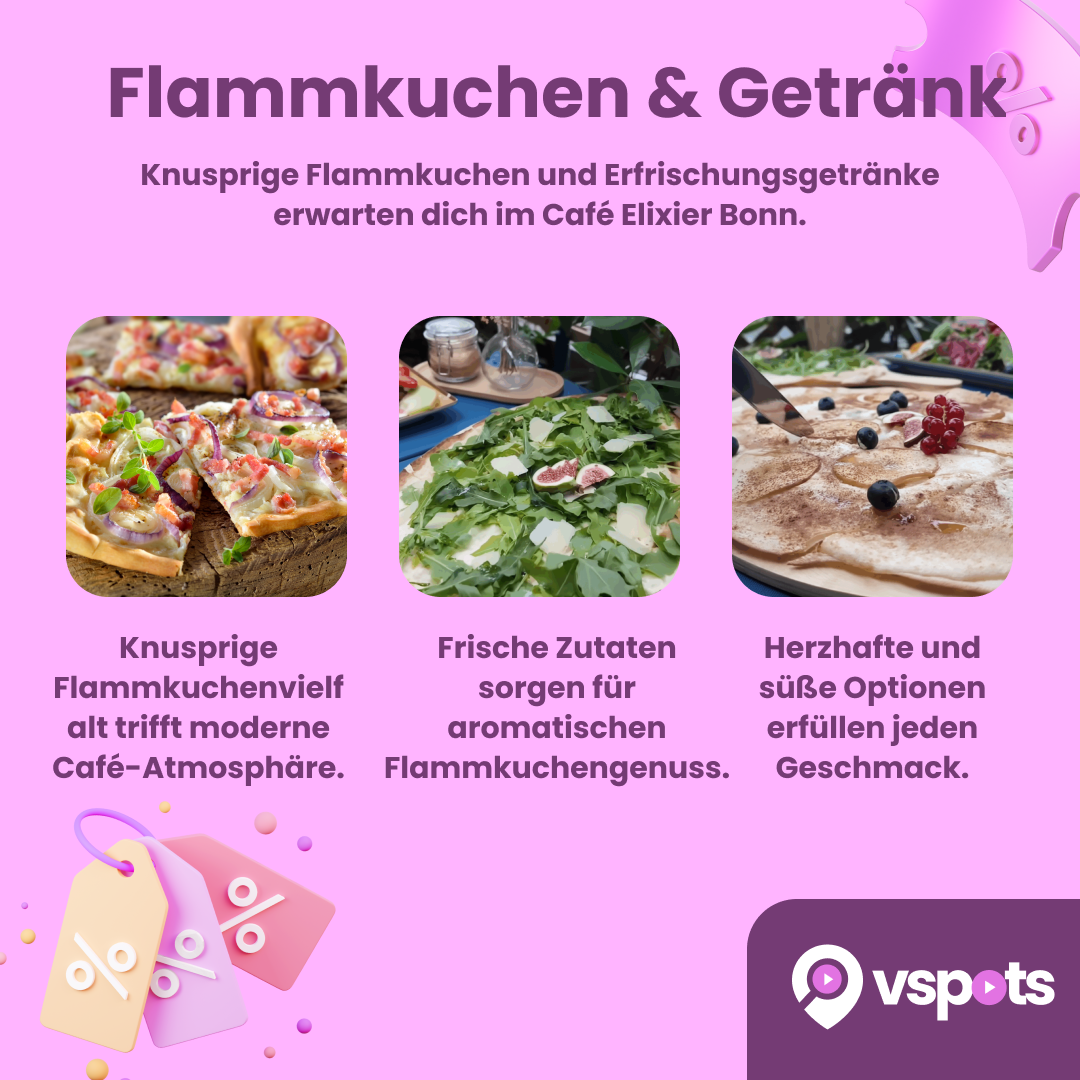Flammkuchen & Getränk für 2 Personen – Bild 6