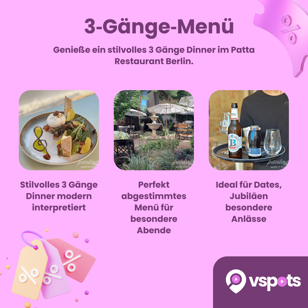 3‑Gänge‑Menü für 2 Personen – Bild 5