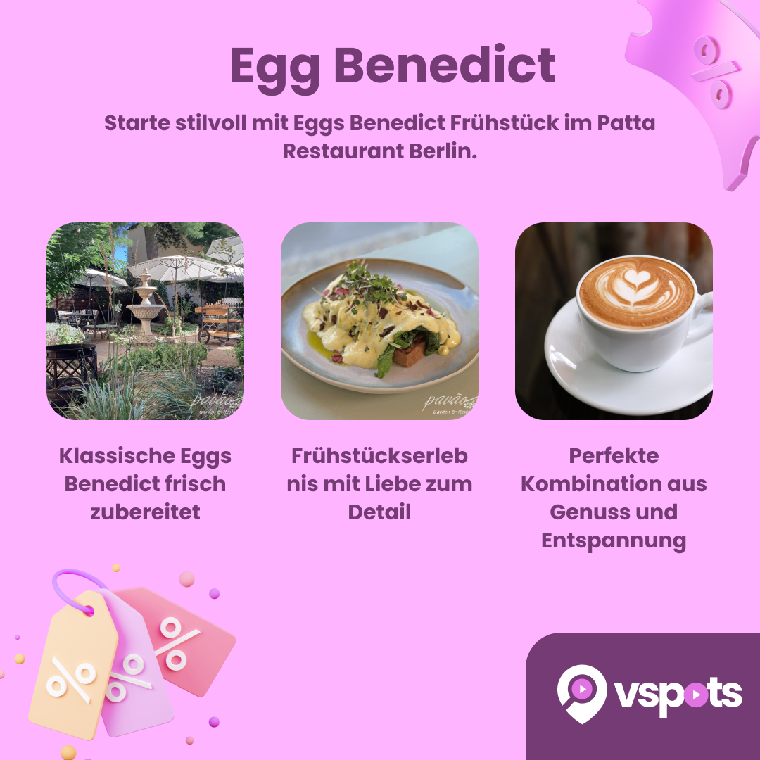 Egg Benedict und Heißgetränk – Bild 5