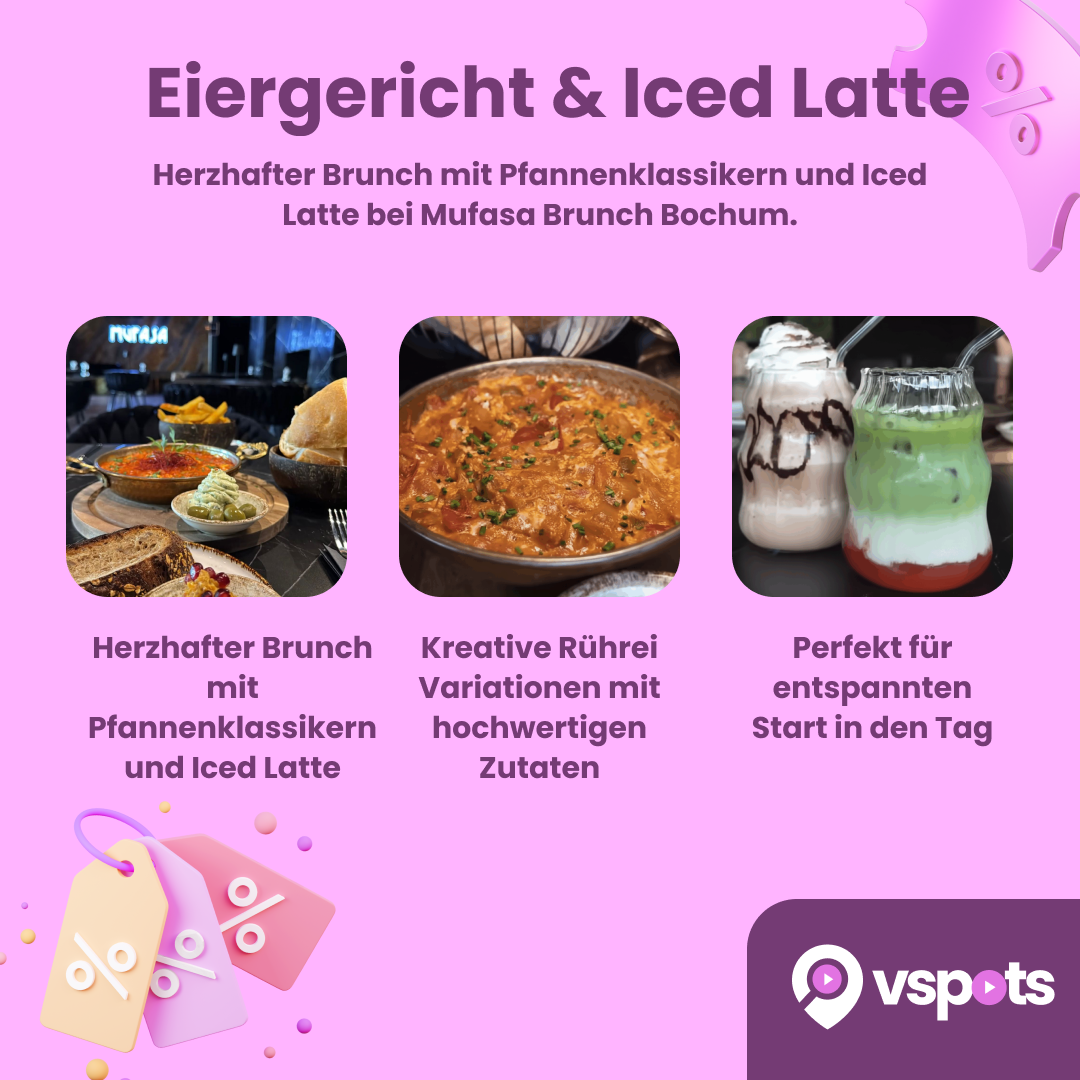 Eiergericht & Iced Latte nach Wahl für 2 Personen – Bild 6