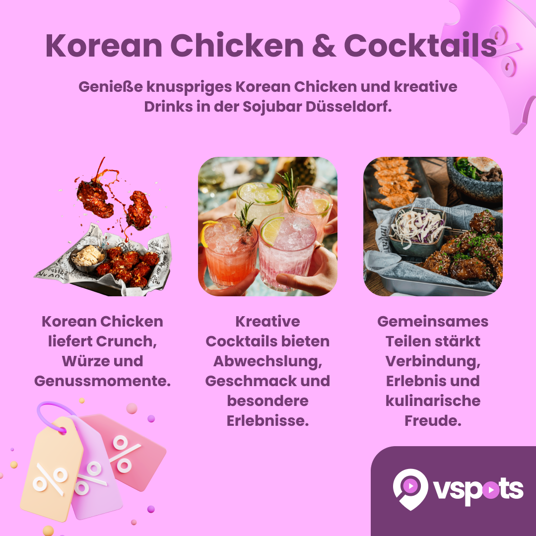 Korean Chicken & Cocktails für 2 Personen – Bild 5