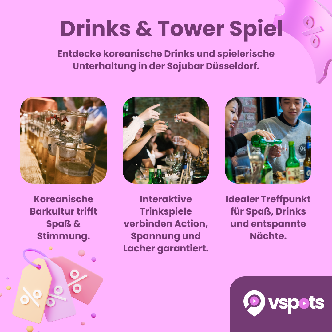 Drinks & Tower Spiel für 2 Personen – Bild 5