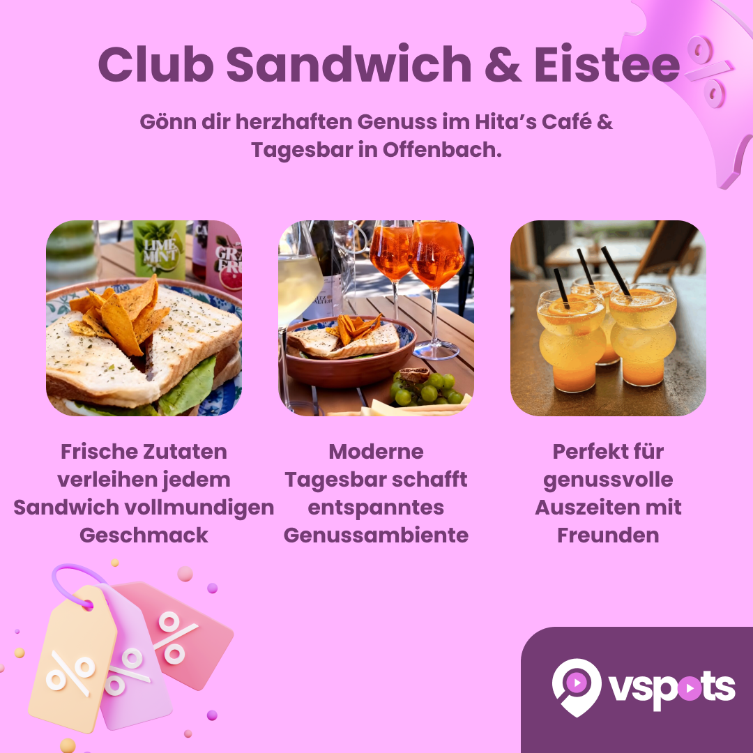 Club Sandwich & Eistee für 2 Personen – Bild 5