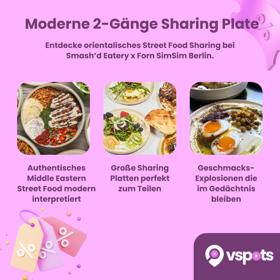 Moderne Mid-East Fusion 2-Gänge Sharing Plate für 2 Personen – Bild 6