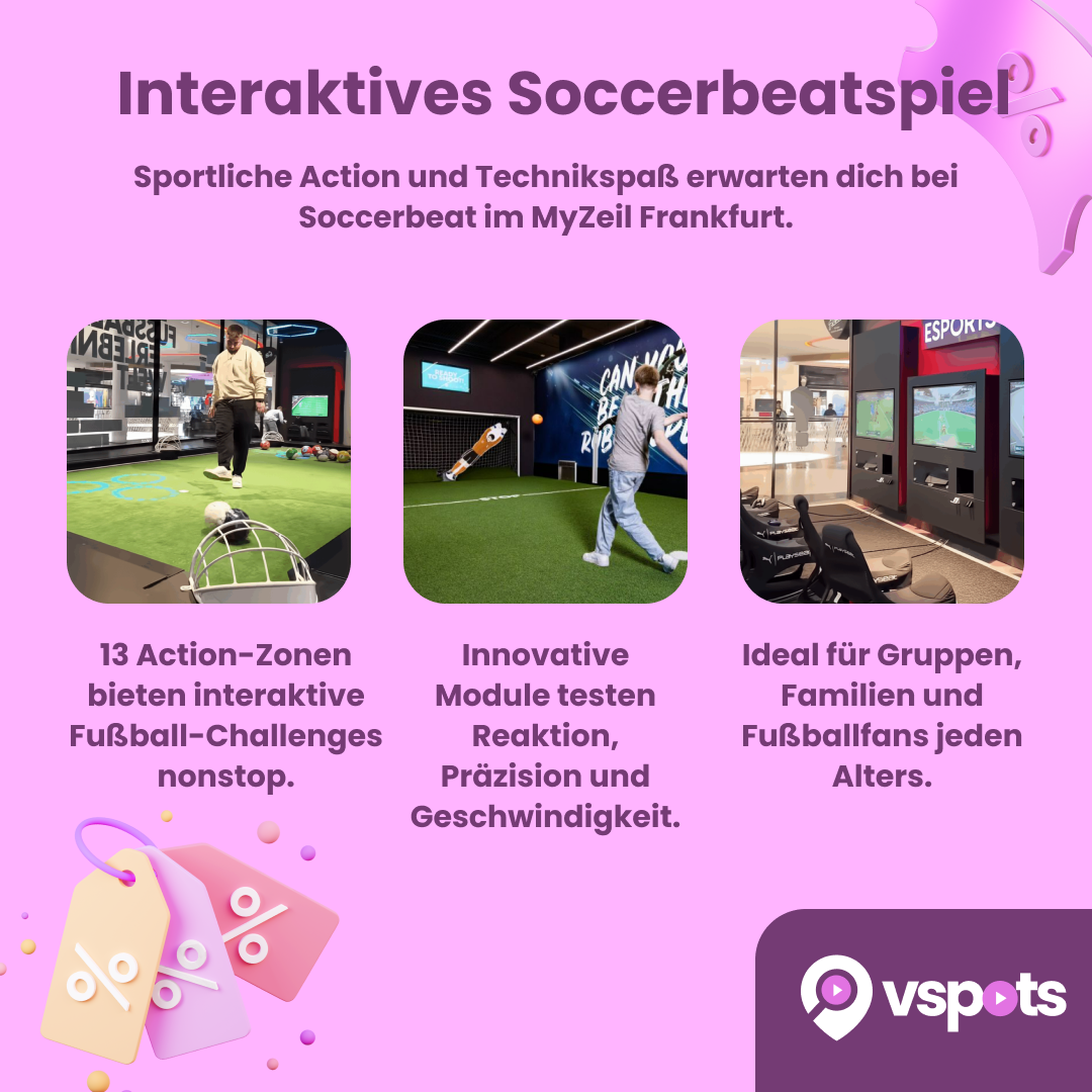 90 Minuten interaktives Soccerbeatspiel – Bild 7