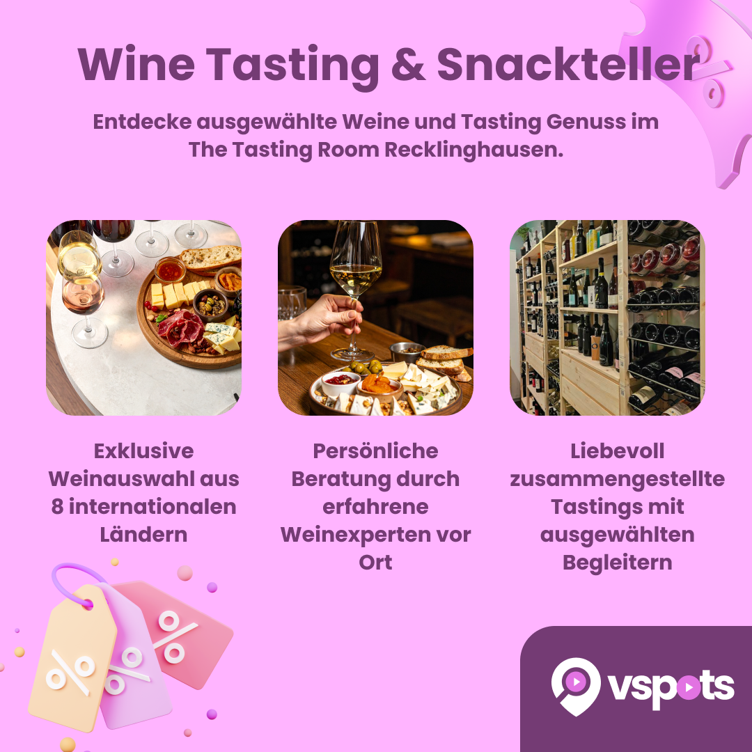 Wine Tasting & Snackteller für 2 Personen – Bild 6