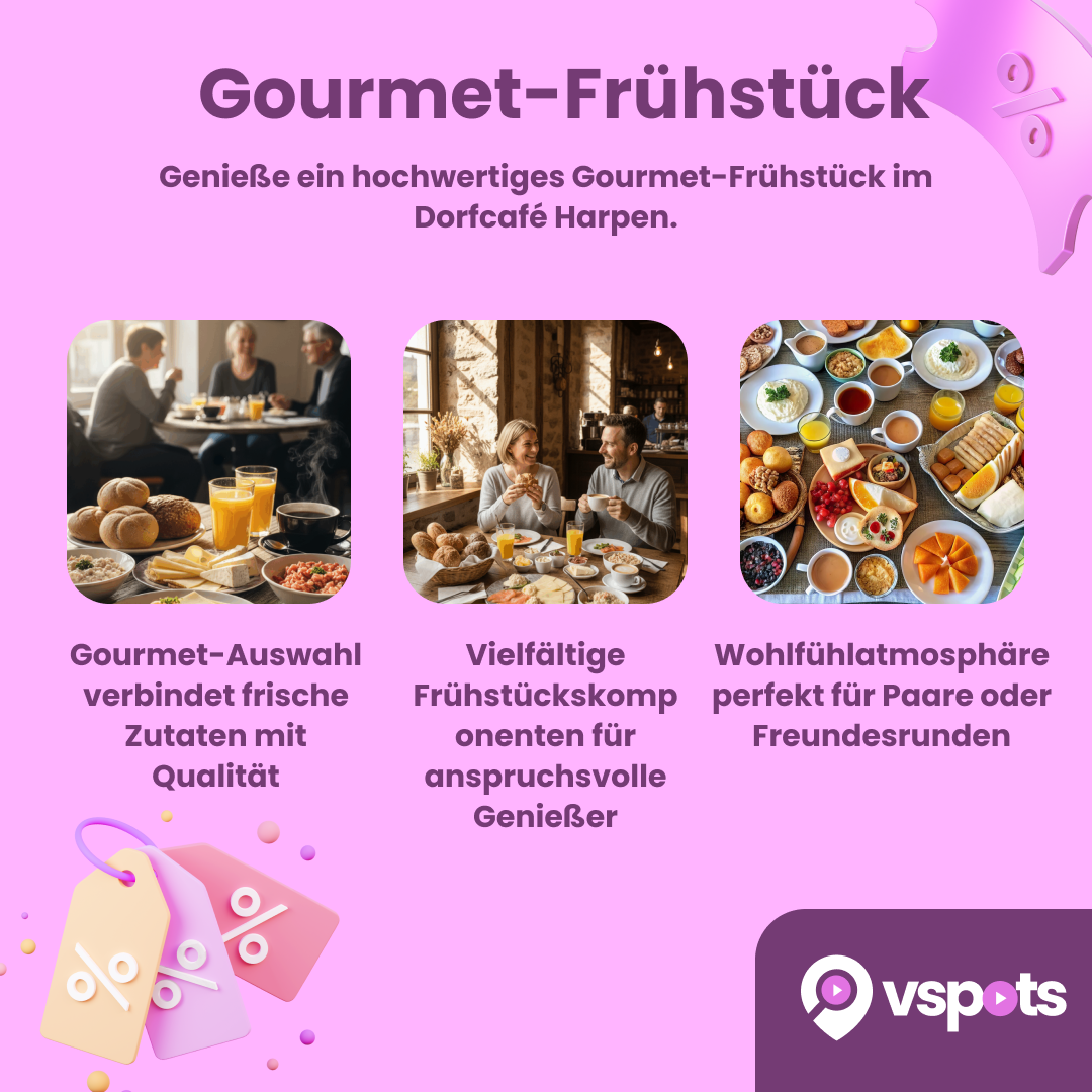 Gourmet-Frühstück für 2 Personen – Bild 5