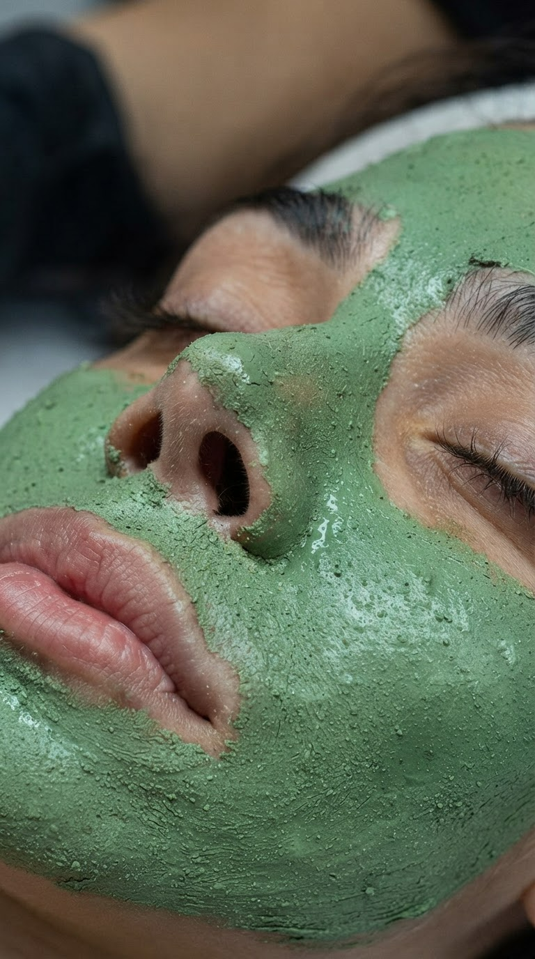Gesichtsreinigung mit Fruchtsäurepeeling – Bild 5
