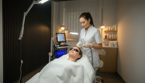 Diodenlaser Behandlung