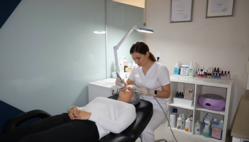 Microdermabrasion Behandlung