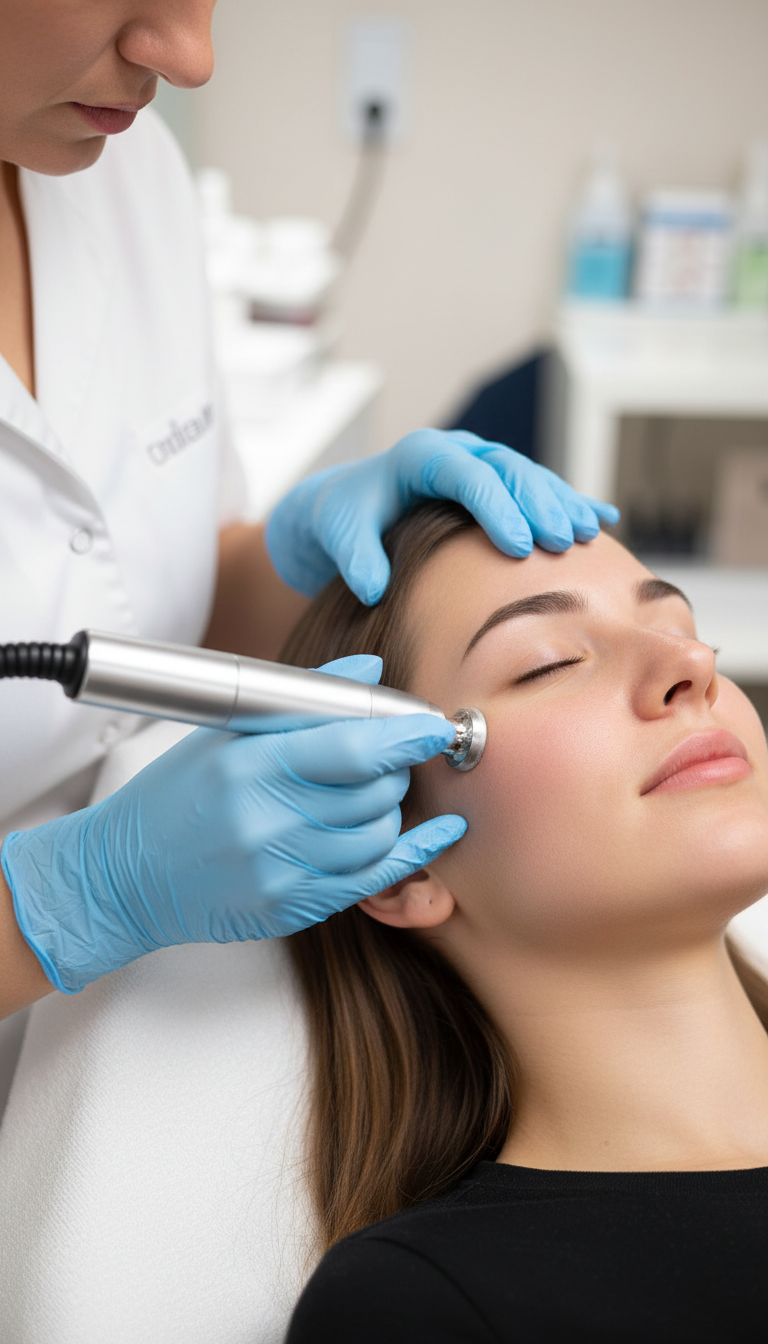 Microdermabrasion Behandlung – Bild 4