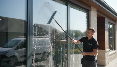 Fensterreinigung für 7 Fenster