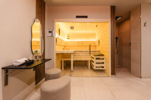 3 Std. Privat Spa mit Antipastiplatte & Getränken für 2 Personen