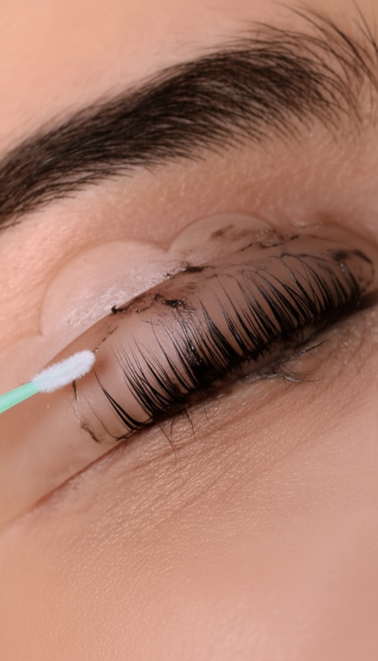 Wimpernverlängerung 1:1 Technik – Bild 3