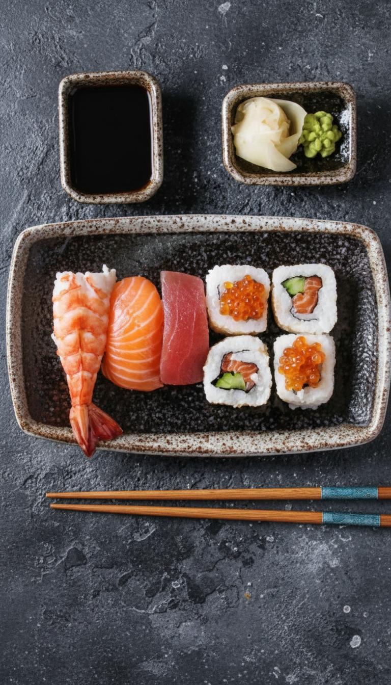 Bento Mix Box mit 64 Stück Sushi – Bild 4