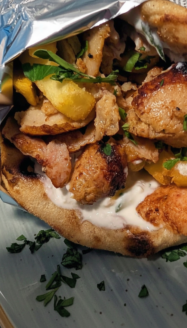 Vorspeisen-Platte & Gyros Pita – Bild 3