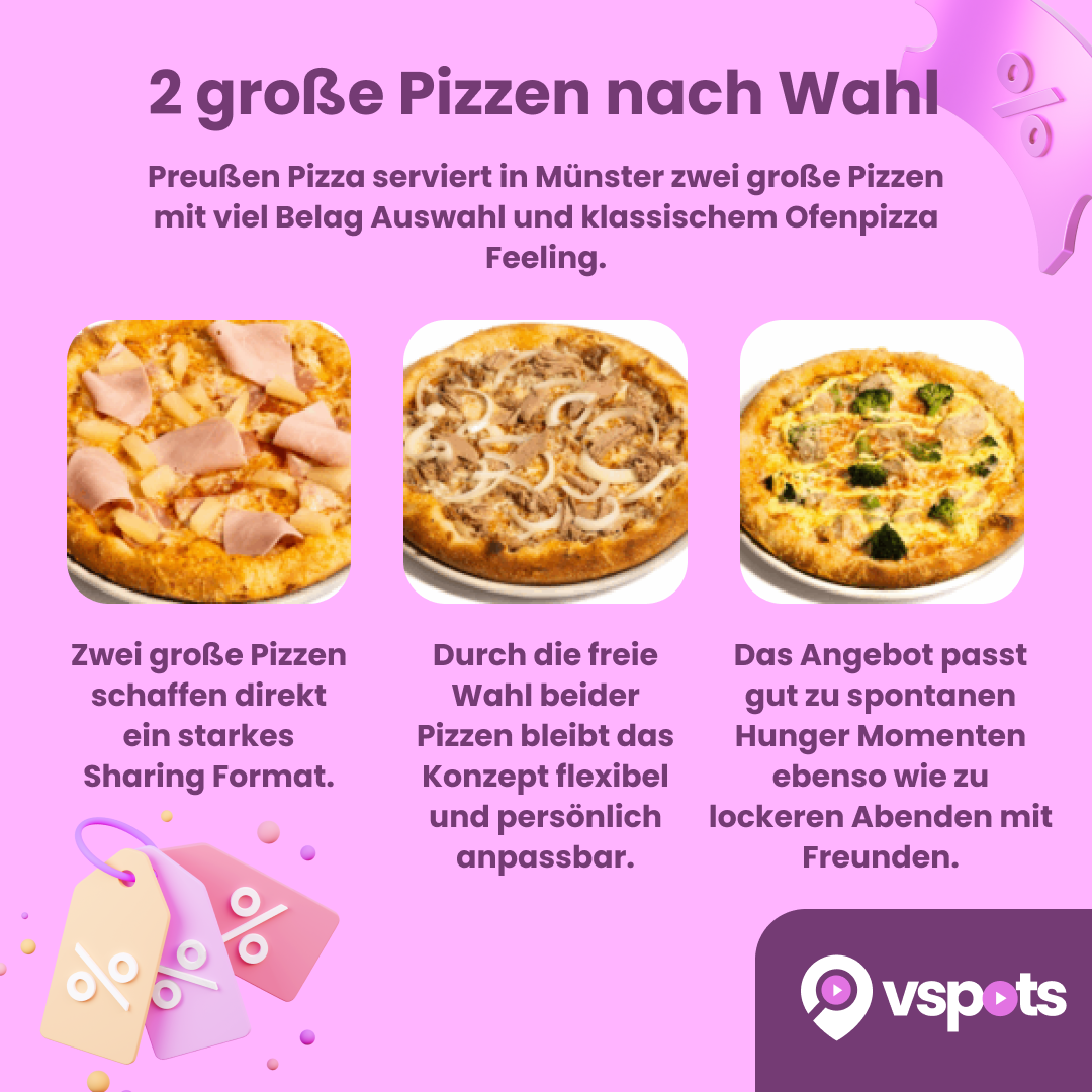2 große Pizzen nach Wahl – Bild 5