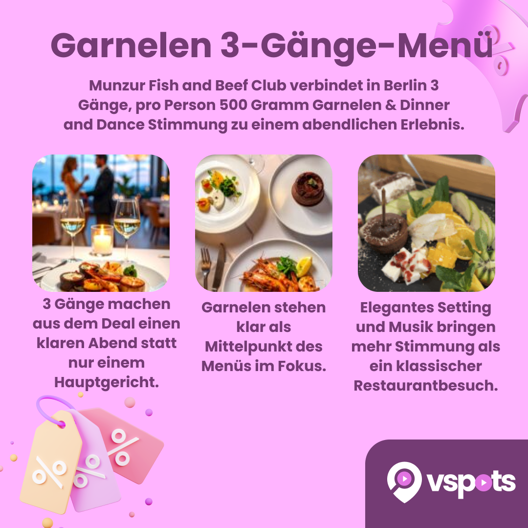 Garnelen 3-Gänge-Menü für 2 Personen – Bild 5