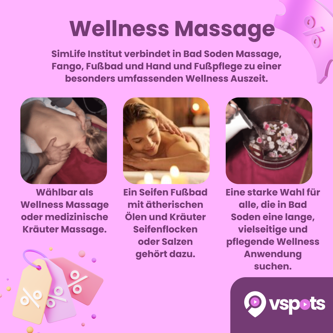 Wellness Massage mit Hand & Fußpflege – Bild 5