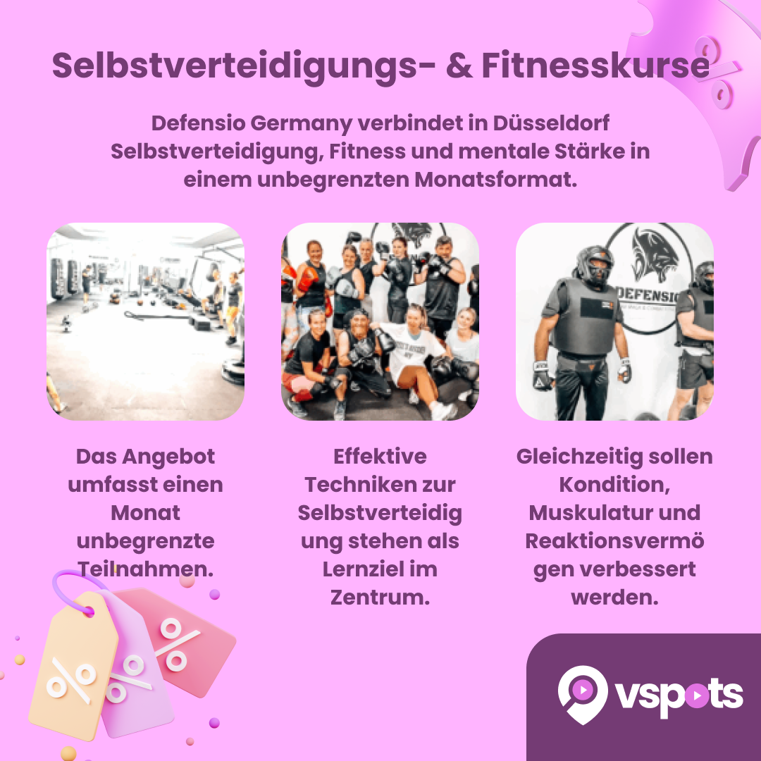 1 Monat  Selbstverteidigungs- & Fitnesskurse – Bild 7