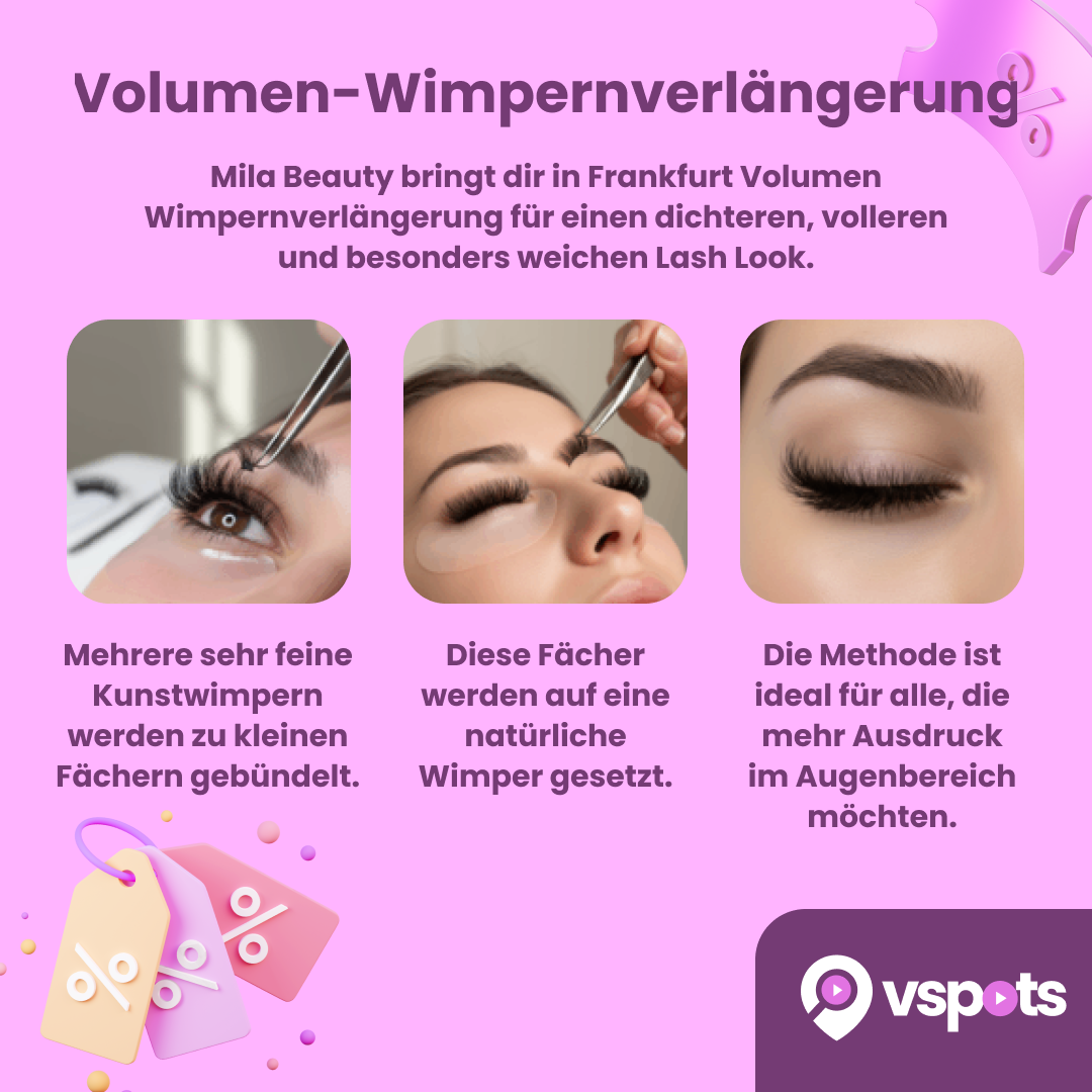Volumen-Wimpernverlängerung – Bild 5