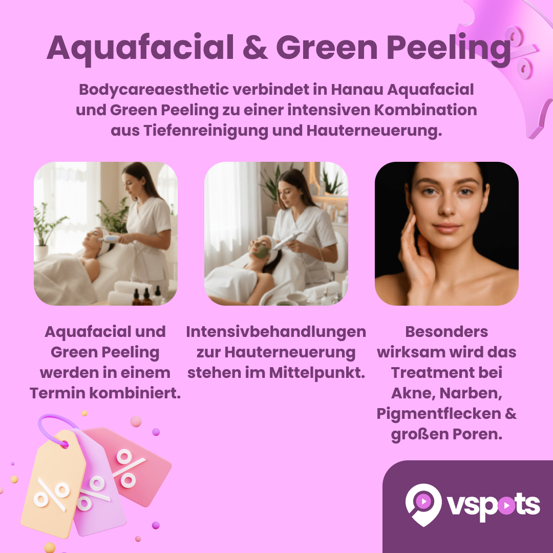 Aquafacial & Green Peeling – Bild 5