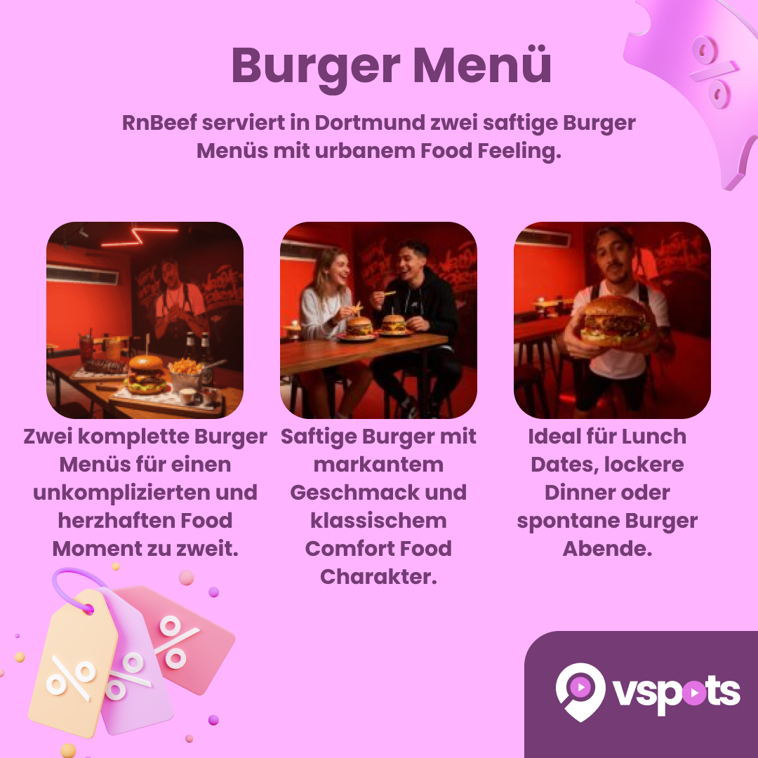 Burger Menü für 2 Personen – Bild 6