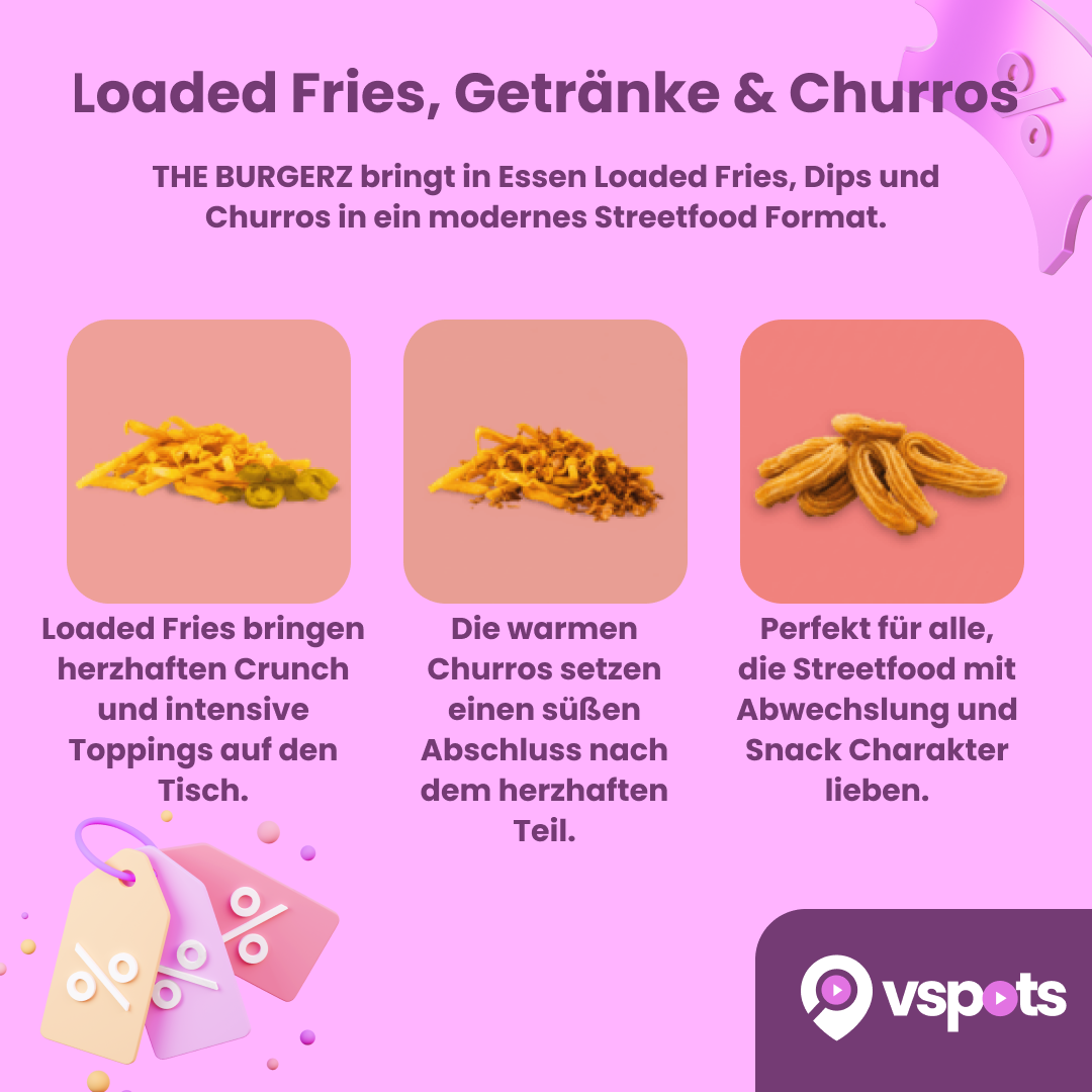 Loaded Fries, Getränke & Churros für 2 Personen – Bild 5