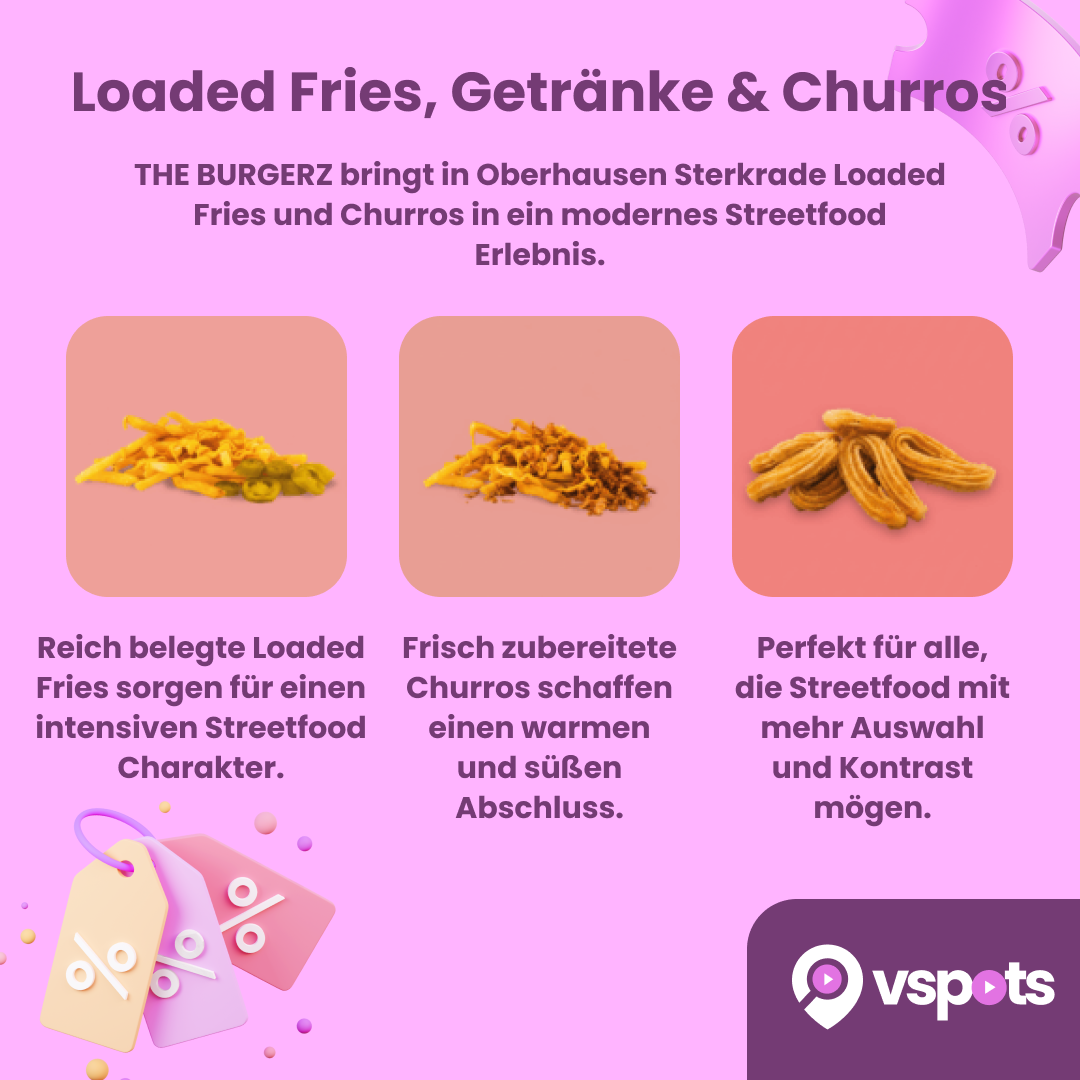 Loaded Fries, Getränke & Churros für 2 Personen – Bild 5