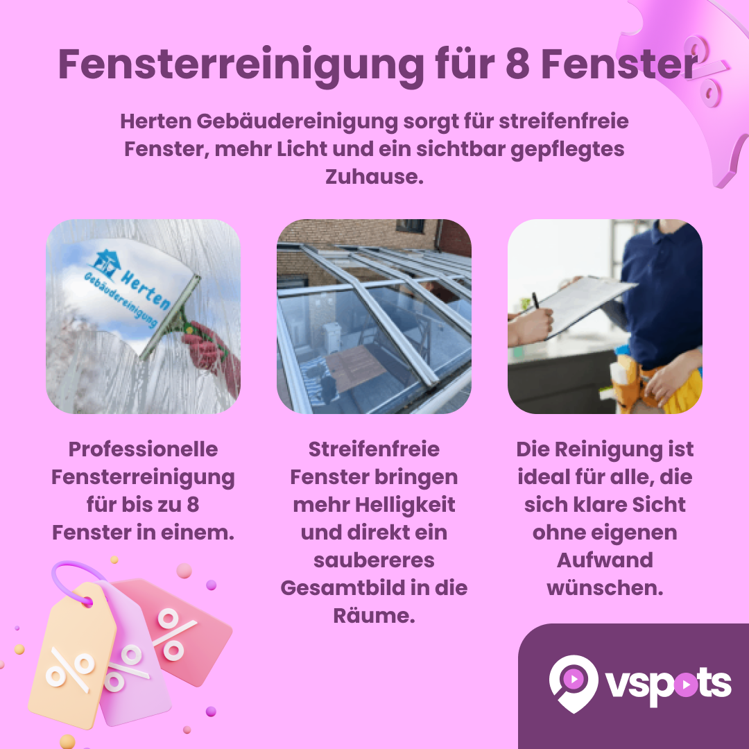Fensterreinigung für 8 Fenster – Bild 6