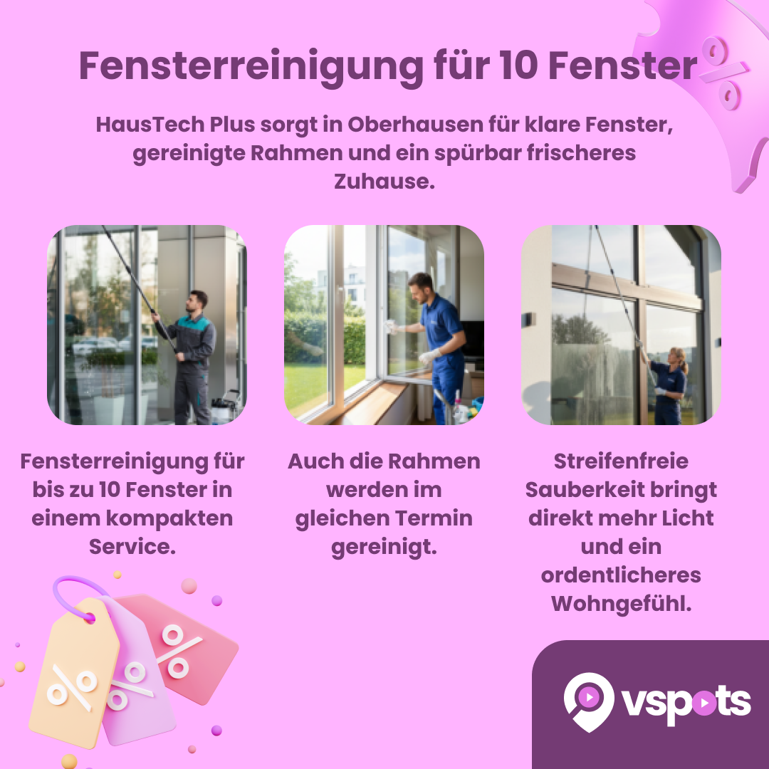 Fensterreinigung für 10 Fenster – Bild 6