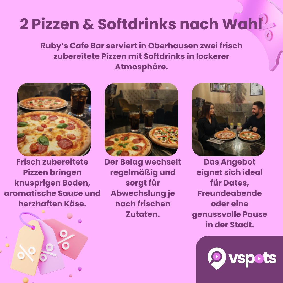 2 Pizzen & Softdrinks nach Wahl – Bild 5
